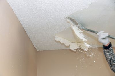 Popcorn Ceiling Removal detail