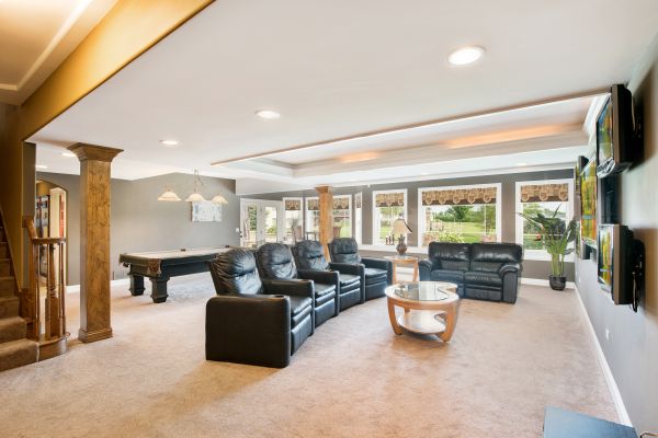 Basement Wall Painting Service